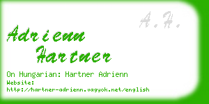 adrienn hartner business card